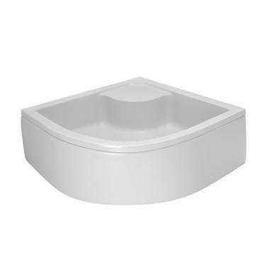 AQUAART Tuš kada Monaco 90 s oblogom polukružna duboka sjed. 900x900x365