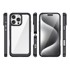 Outer Space Case kućište s gel okvirom za iPhone 16 Pro Max, crno