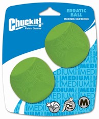 CHUCKIT Loptice Erratic Ball, srednje