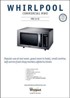 WHIRLPOOL Mikrovalna pećnica PRO 25 IX, poluprofesionalna