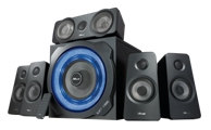 TRUST Zvučnici GXT 658 Tytan, crni, 5.1, 180W