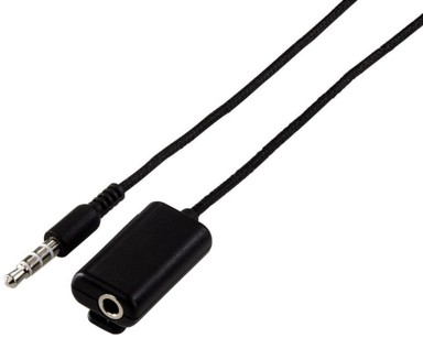 HAMA Audio adapter 3 u 1 mikrofon, 1,4 m, crni