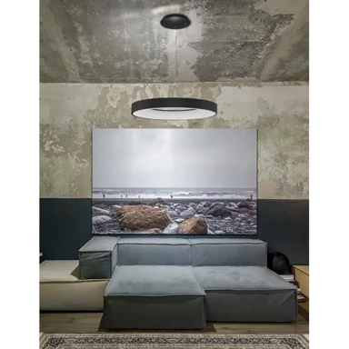 Smart NOVA LUCE Visilica Rando NL9853044, LED 50 W, 3000-4000 K, 2864 lm, dimm, IP20, crna