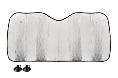 AMIO Zaštita od sunca za unutarnju stranu vjetrobranskog stakla 130x60 cm, PE balončići