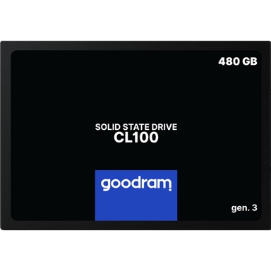 GOODRAM SSD disk CL100, 480GB, G.3 SATA III