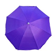 Suncobran za plažu, 160 cm, UV zaštita, ljubičasti