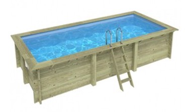 Bazen AQUA drveni 6,1x2,85 m