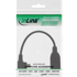 INLINE Micro USB-B na USB-A kabel, crni