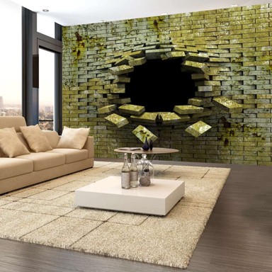 Samoljepljiva foto tapeta Spellbound bricks 245x175