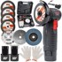 RED TECHNIC Kutna brusilica bez četkica, 76 mm, 12 V, 2 x 2 Ah, Set