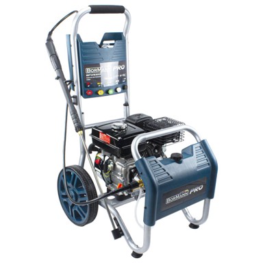 BORMANN Visokotlačni benzinski perač BPW5300 PRO na kotačima 250 bara 558 L