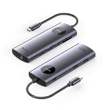 VENTION USB-C docking stanica 9u1 MST, 4K, 100 W