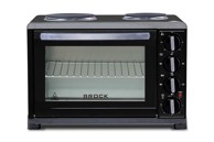 BROCK Pećnica TO 3002 B, električna, 30 L, s 2 ploče za kuhanje