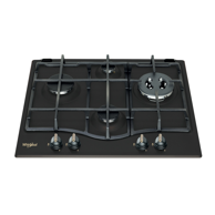 WHIRLPOOL Ugradbena plinska ploča GMT 6422 AN, 59 cm, 4 zone, antracit