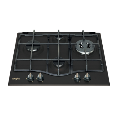 WHIRLPOOL Ugradbena plinska ploča GMT 6422 AN, 59 cm, 4 zone, antracit