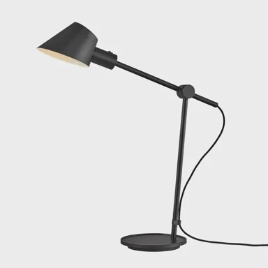 NORDLUX Stolna lampa Stay Long, E27, IP20, crna
