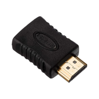 LINDY HDMI Type-A adapter 41232, crni