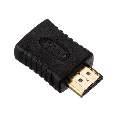 LINDY HDMI Type-A adapter 41232, crni
