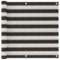 Balkonski zastor 90 x 500 cm antracit, HDPE