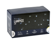 Božićne lampice 120 LED hladno bijela 9 m 8F