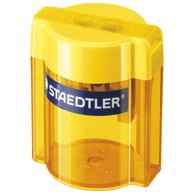 STAEDTLER Šiljilo metalno s PVC kutijom, 513 006, 2 rupe, sortirano