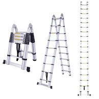 MXM 2u1 teleskopske ljestve sa zglobom 7,2 m aluminijske