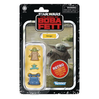 HASBRO Figura Star Wars The Book of Boba Fett Retro Collection Grogu, 10 cm
