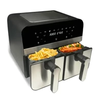 COMFY NEST Dvostruka friteza na vrući zrak CN-AFD45NS, 9 L, 1700 W, 2 košare
