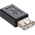 INLINE USB 2.0 adapter ženski na Micro USB-B, crni