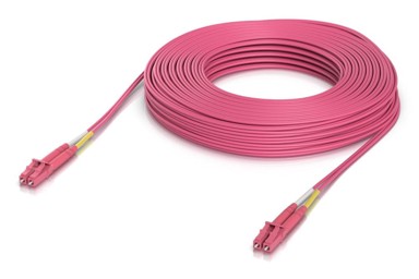 UBIQUITI InfiniBand/optički kabel UACC-OFC-M2-LULU-30M LC-LC 30 m, ružičasti
