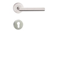 Kvaka za vrata Kora inox cilindar
