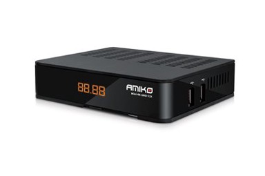 AMIKO TV Tuner MINI 4K S2X, Prijemnik satelitski, DVB-S2X, 4K UHD, USB PVR, Ethernet