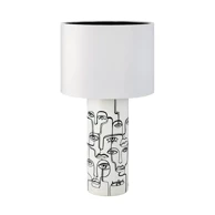 Stolna lampa Family, E27, bijela