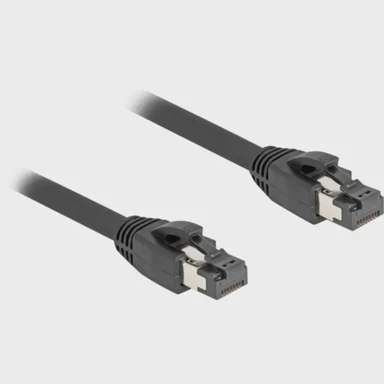 DELOCK Mrežni kabel RJ45 Cat 8.1 S/FTP, 10 m, crni