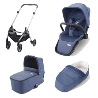 RECARO Kolica Sadena, 3-u-1, šetna kolica, nosiljka, lagana nosiljka, Sky Blue