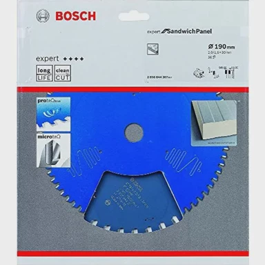 BOSCH List kružne pile Expert for Sandwich Panel, 190x2.0 mm, 36 zuba, MTCG, za ručne pile