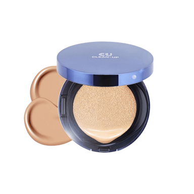 CUSKIN Puder u jastučiću Clean-Up Skinfit Cushion SPF50+ PA+++ #21 15 g + 15 g