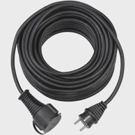 BRENENNSTUHL Produžni kabel Super-Solid, IP44, crni, 5 m