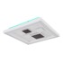 GLOBO LIGHTING Stropna Lampa Nolo Smart LED 48W 2000lm RGB LED 6W CCT 3000-6000K 48x48 cm, bijela