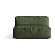 MICADONI Zelena baršunasti modularna sjedeća garnitura (srednji modul ) Martina, 130x106x75 cm