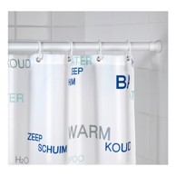 WENKO Bijela šipka za zavjesu za tuš 110-245 cm