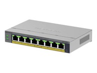 NETGEAR Mrežni prekidač GS108EP, 8 portova, Gigabit Ethernet, PoE+