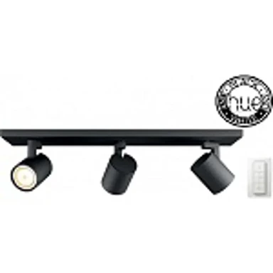 PHILIPS HUE LED reflektor Runner 3xGU10 53093/30/P7, crni