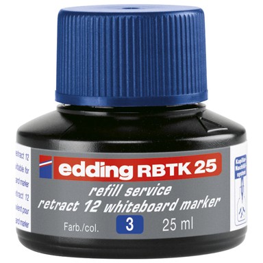 EDDING Tinta za marker za bijelu ploču BTK25, plava