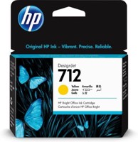 HP 712 (3ED69A) tintni uložak, žuta