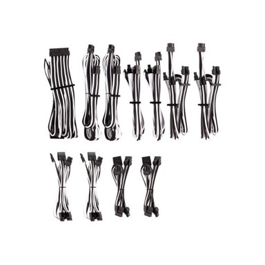 CORSAIR Set za napajanje Premium, pojedinačno opleteni, Tip 4, Gen 4