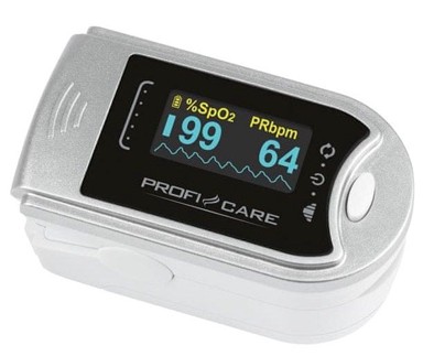 PROFICARE Pulsni oksimetar PC-PO3104, 3u1, srebrno-bijeli