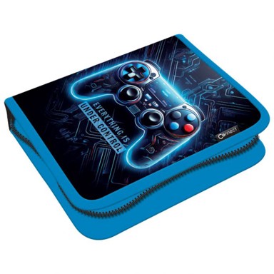 CONNECT Pernica, puna, 1 zip, 2 preklopa, Gamer Blue 1A, 26, plava
