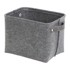 COMPACTOR Siva mekana košara za odlaganje Felt Basket, 29 x 24 cm