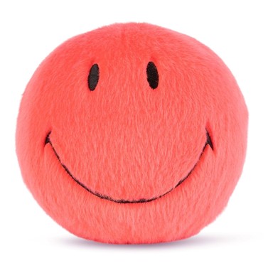 Mekana igračka SMILEY ECO Fuzzy 1133, 13 cm, Bright Coral